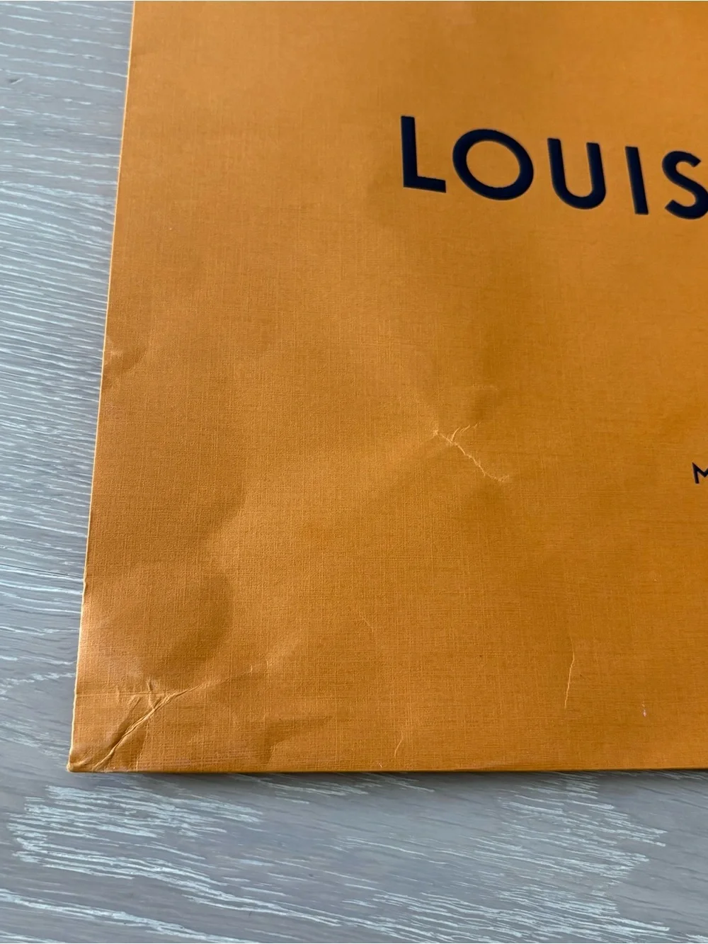 Louis Vuitton Medium Large Shopping Gift Bag